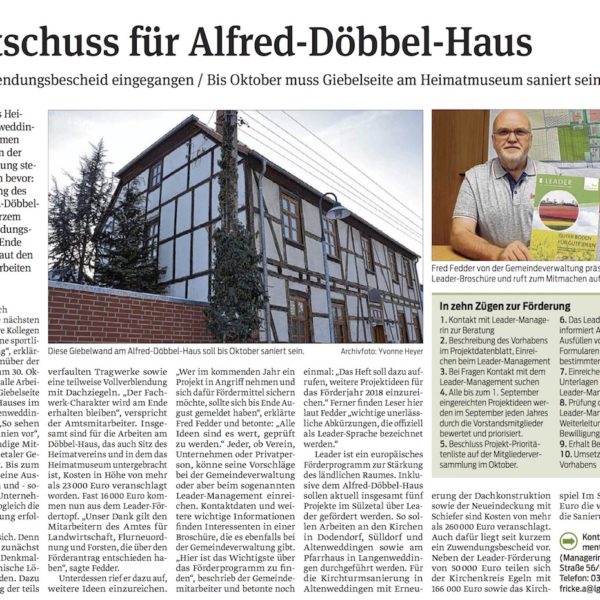 Startschuss für Alfred-Döbbel-Haus