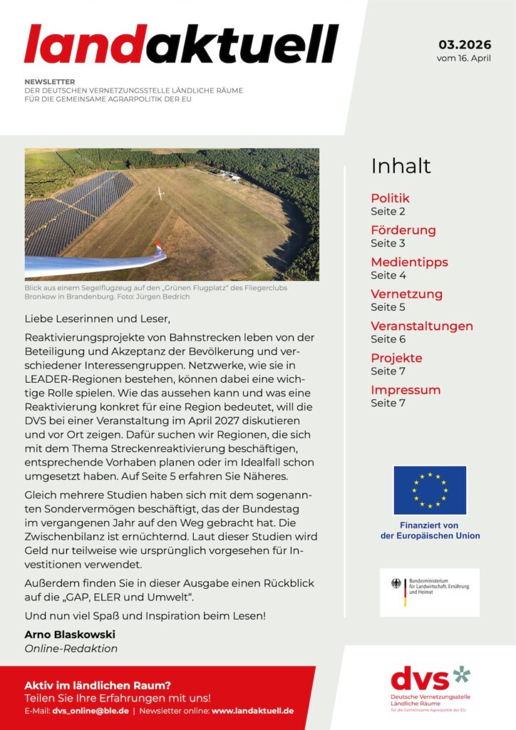 „landaktuell“ 3/26 vom 16. April